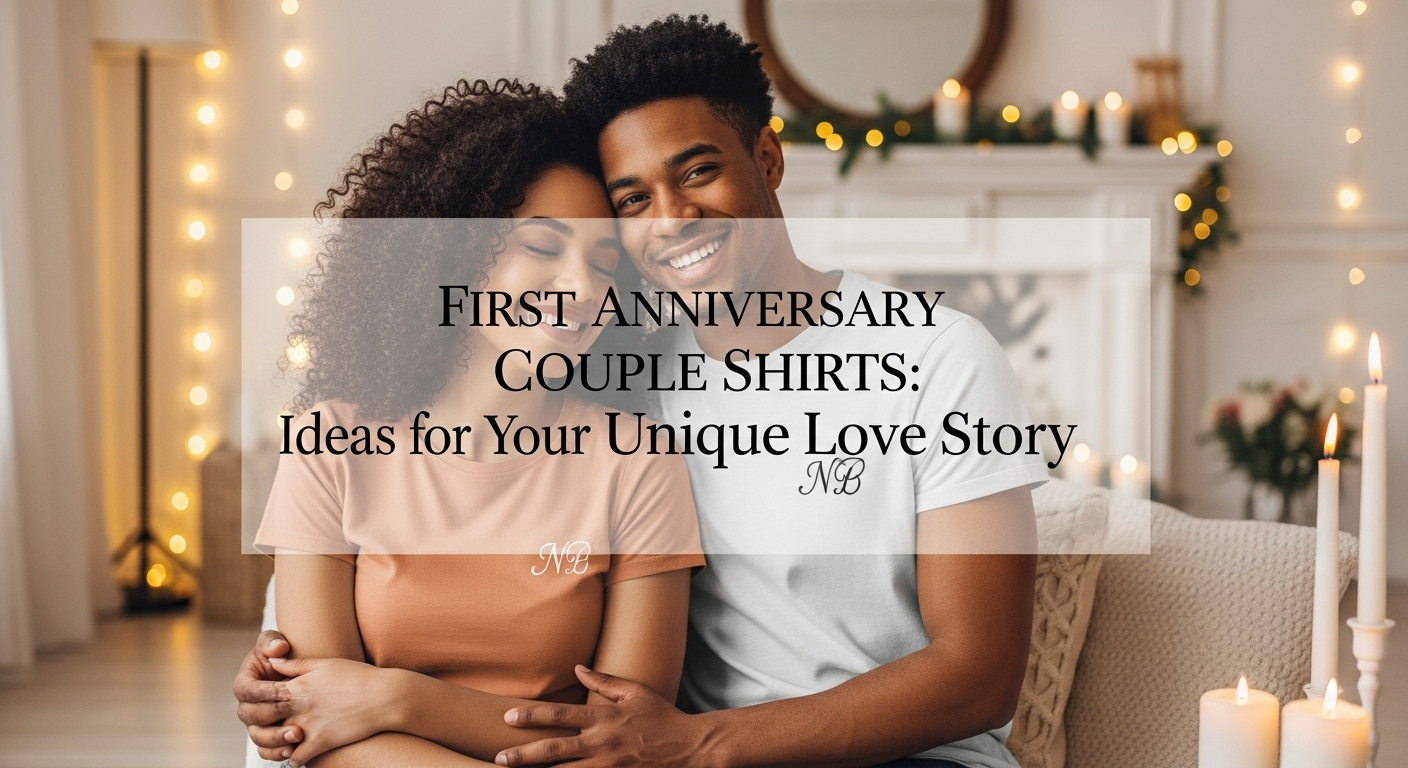 First Anniversary Couple Shirts: Ideas for Your Unique Love Story