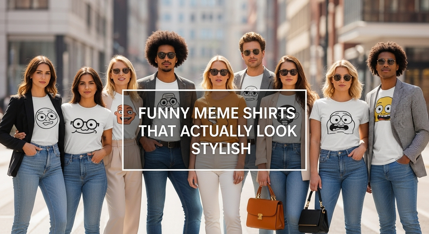 Funny Meme Shirts That Actually Look Stylish